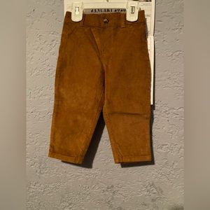 Just one you boy pants size 18m  color brown new